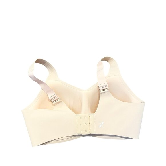 Knix Catalyst High Impact Womens Sports Bra Size S+ Sand Full Coverage Beige - Picture 3 of 6